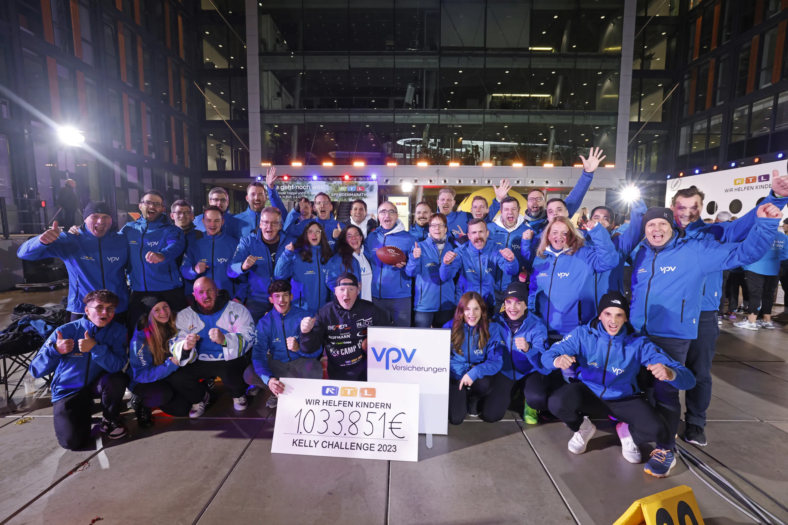 VPV engagiert sich beim RTL Spendenmarathon