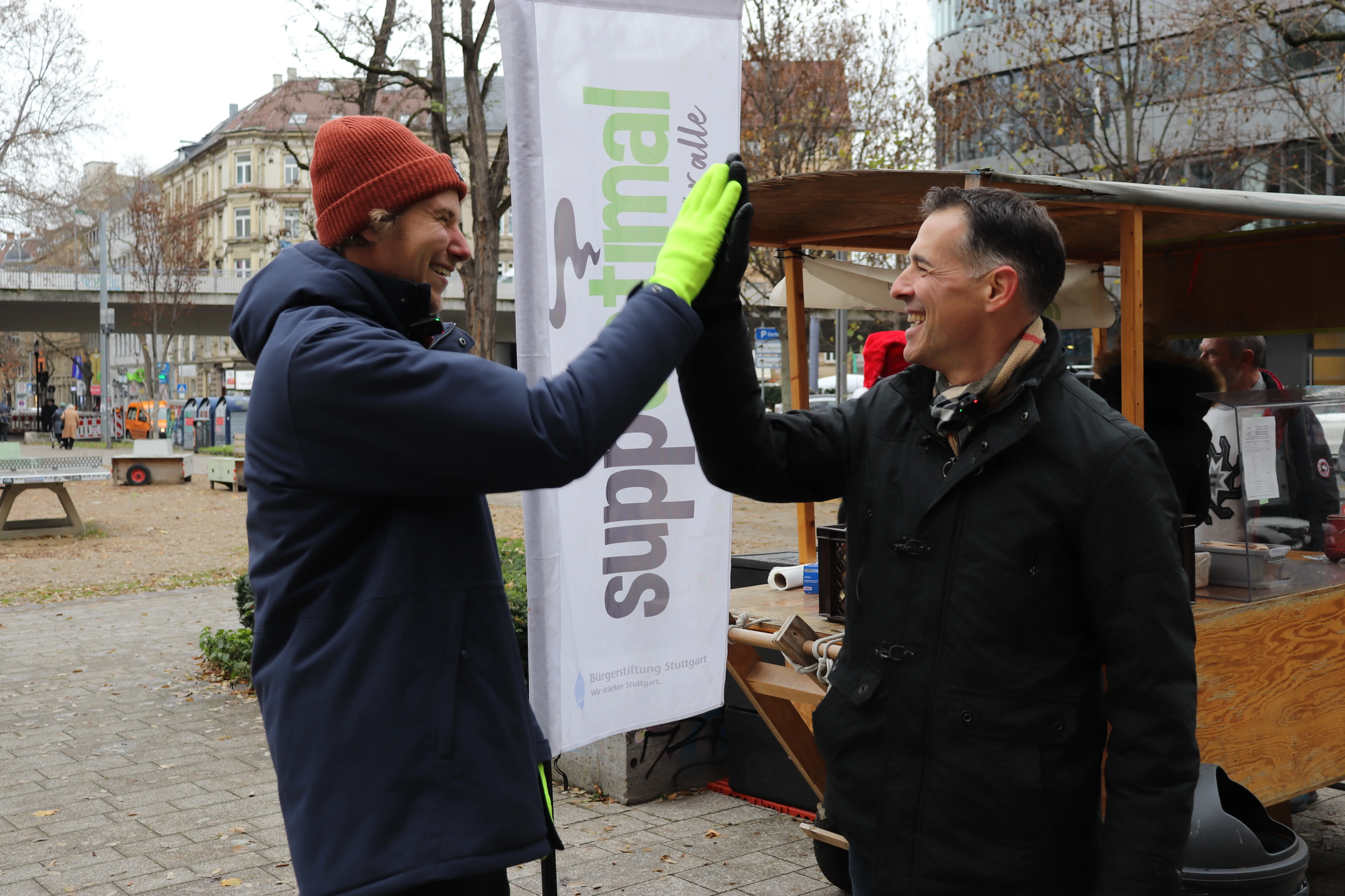 VPV verteilt mit suppoptimal Essen in Stuttgart